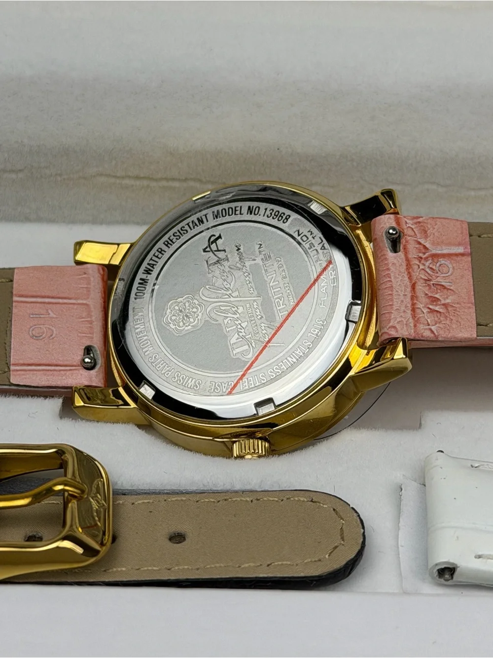 Invicta Wildflower 13968 Women’s Watch 3 Leather Straps Box NEW Untested